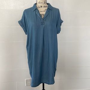 Soft Denim Dress, Medium